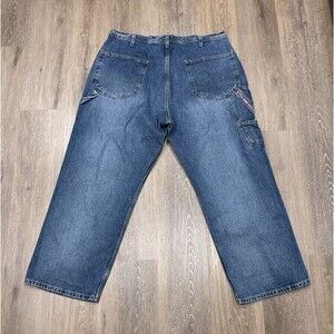 Vintage Polo Jeans Co Ralph Lauren Carpenter Jeans 40X30 Baggy 90s Y2K Skater
